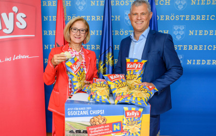 Kelly's Frische Ernte Chips NÖ-Edition "gsoizn" jetzt im Regal