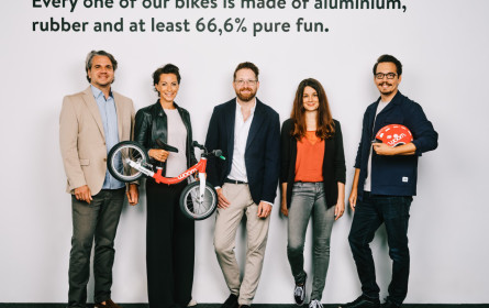 Mindshare Austria radelt europaweit mit woom
