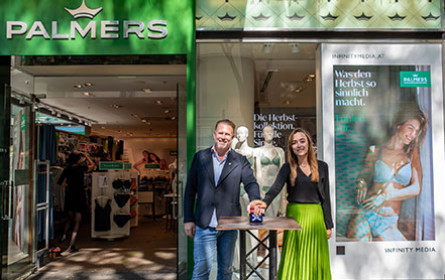Infinity Media mit Number One für Palmers