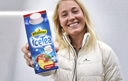 Erfrischung auf der Piste