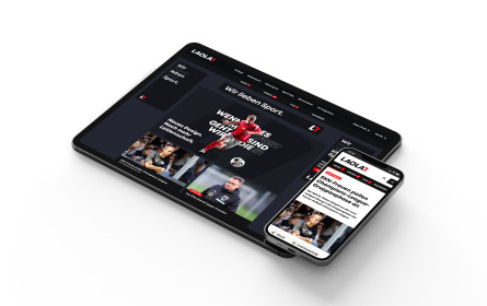 Laola1 im neuen Look and Feel