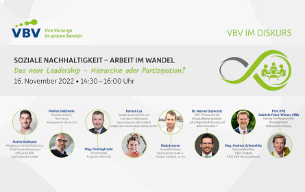 VBV im Diskurs: Thema Soziale Nachhaltigkeit und Arbeit im Wandel