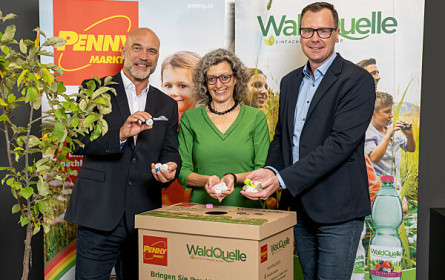 Recycelte Getränkeverschlüsse lassen Bäume wachsen