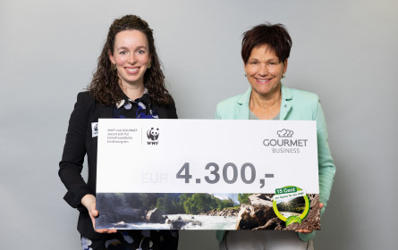 Gourmet Business spendet an den WWF Österreich