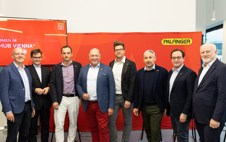 Palfinger eröffnet neuen Bürostandort: "The Hub Vienna"