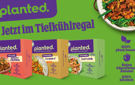 Neu im Handel: Planted erobert das Tiefkühlregal