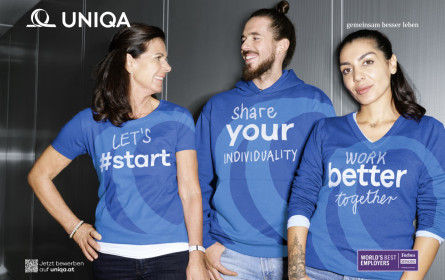 Uniqa rekrutiert Zukunft mit Springer & Jacoby: #startyourbetter