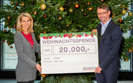 Buwog-Weihnachtsspenden: Unterstützung für und Solidarität mit Menschen in Not