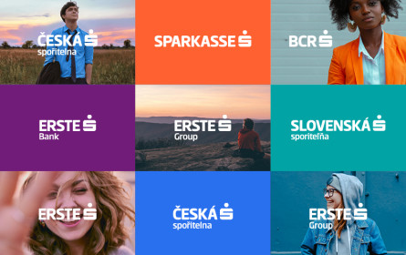 Es wird bunter: Neuer Markenauftritt der Erste Group ist multicolor und digital first
