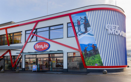 Hervis Store Nummer 25 in Salzburg im neuen Look