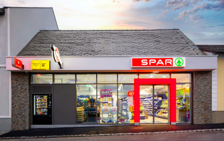 Spar ist neu da in Jois
