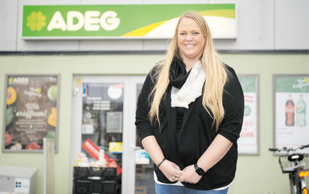 Daniela Kern hat ihren Adeg im Griff