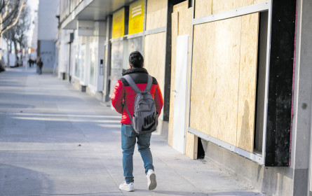 Die langsame Implosion der Geschäftszonen