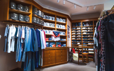 Damit man gepflegt aus der Wäsche schauen kann