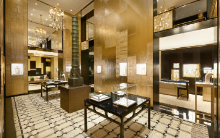 Ladenbau der besonders luxuriösen Art