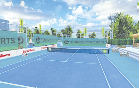 Virtuelle Tennis-Cracks mit der VR-Brille