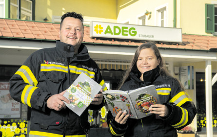 Adeg hilft den freiwilligen Helfern