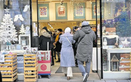 Das Christkind ist heuer auf Sparkurs