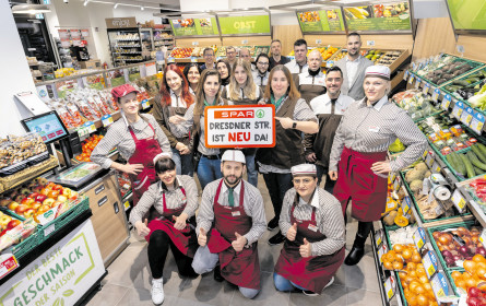 Spar mit Frische-Akzent