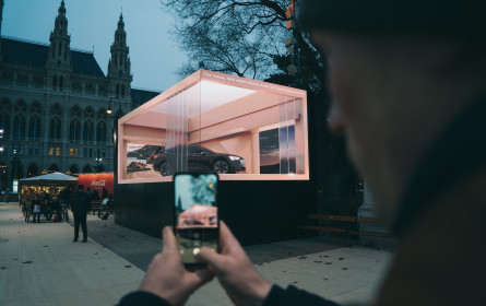 Porsche Media & Creative und Audi verzaubern den Wiener Eistraum