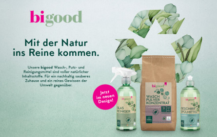 Bipa hilft mit der Natur ins Reine zu kommen