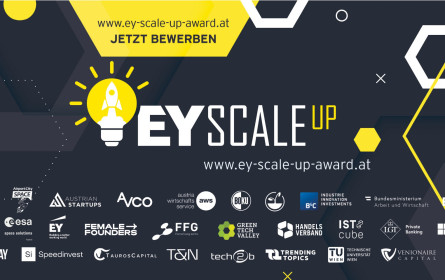 Bewerbung für Österreichs Award für Start-ups startet