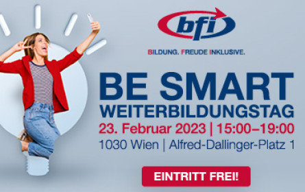 BFI Wien lädt am 23. Februar zum Weiterbildungstag