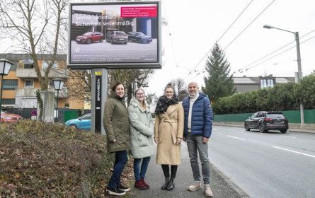 OOH-Kampagne für VW: Mit Sicherheit vorne dabei