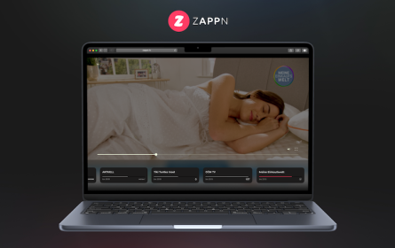Streaming App Zappn erweitert um Shopping-Sender "Meine Einkaufswelt“