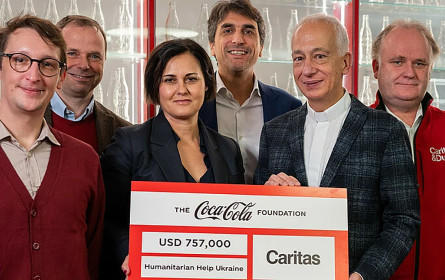 Coca-Cola Foundation spendet 757.000 US-Dollar zur Unterstützung Ukrainer