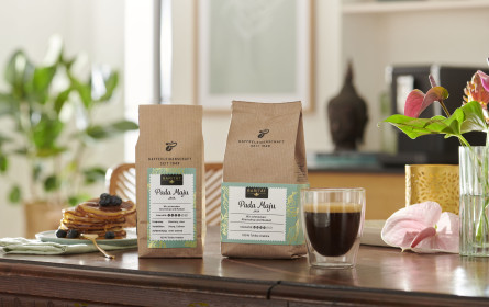 Kaffeerarität Pada Maju bei Tchibo