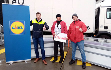 Lidl Österreich spendet Tiefkühltruhen für Caritas Wien