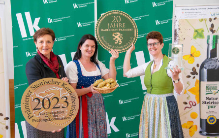 Steirisches Kürbiskernöl im Siegesjubel