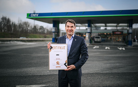 Auszeichnung für OMV-Tankstellengeschäft