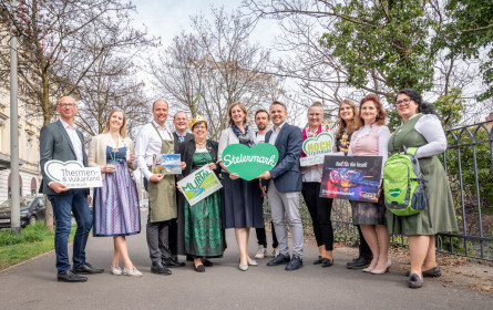 Steiermark in Wien: Touristikerinnen und Touristiker gehen zuversichtlich in den Sommer 2023