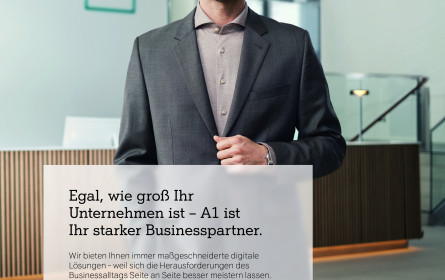 Neue A1 Werbekampagne: Starker Partner für Unternehmen