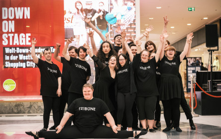 Westfield Shopping City Süd feierte Welt-Down-Syndrom-Tag