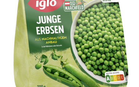 iglo-Naturgemüse Vorratspackungen im neuen Gewand