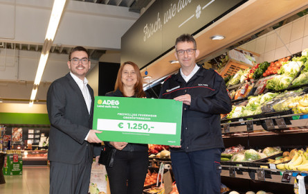 Adeg unterstützt Jugendarbeit des oö Landesfeuerwehrverbands
