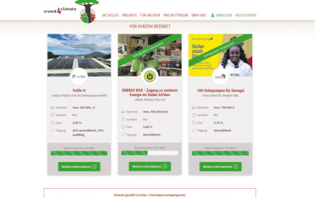 Crowdinvestment als gute Sache