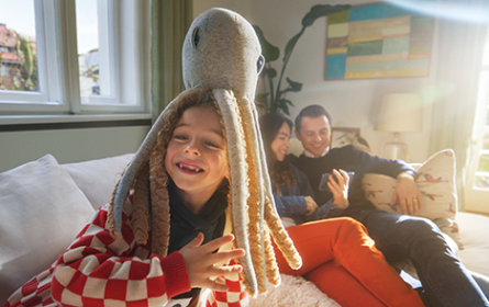 Magenta verbindet Familien