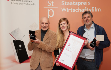 Der Staatspreis Wirtschaftsfilm 2023 wurde verliehen