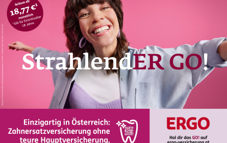 Ergo und Heimat Wien bringen Österreich  zum Strahlen