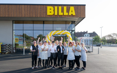 Wiedereröffnung Billa in Retz