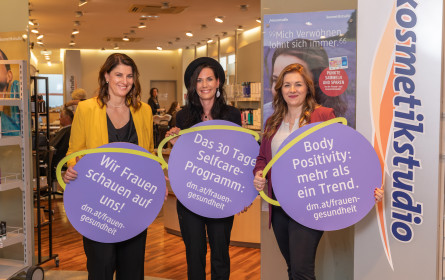 dm macht sich für Frauengesundheit stark