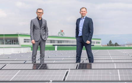 Größere Photovoltaikanlage für efko