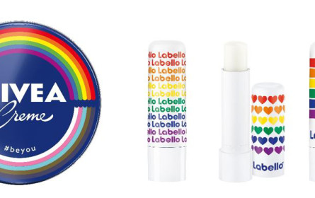 Nivea Regenbogendose und der Labello Pride Kiss Edition