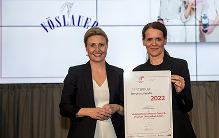 Vöslauer lebt Vereinbarkeit von Familie und Beruf