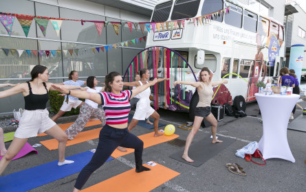 dm Roadshow für mehr Frauengesundheit