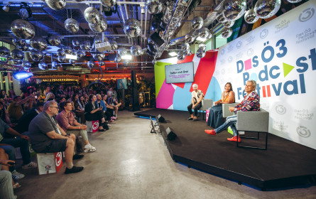 Top-Podcasterinnen und Podcaster des Landes trafen sich beim Ö3-Podcast-Festival 2023